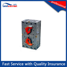 Hot / Cold Runner Mirror Surface Double Injection Mold For Plastic Slot