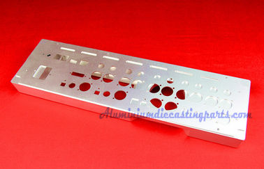 OEM Carbon Steel CNC Machined Parts / Components With Silver Anodize